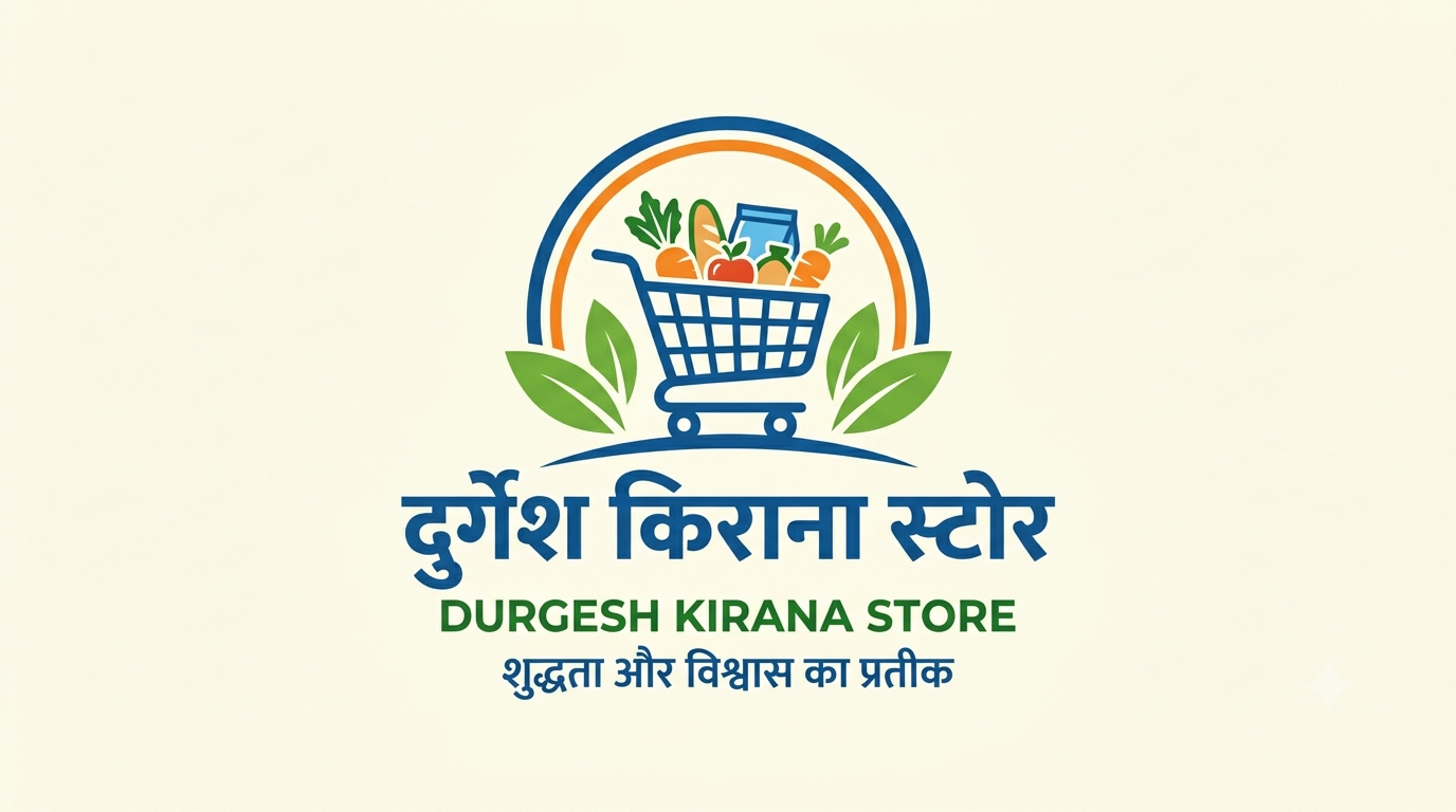 Durgesh Kirana Store Logo